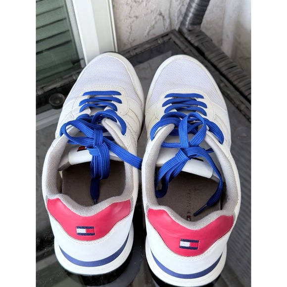 Tommy Hilfiger Abrams Sneaker Shoes‎ Mens 9 42 White TMABRAMS-Z Casual Preppy - Picture 9 of 11